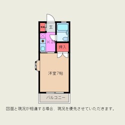 コーポサイドロードの物件間取画像